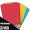 JAM Paper 2.5" Bright Colors Circle Label Sticker Seals, 4 Packs of 120